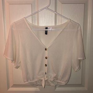 Slightly Sheer Mesh Top